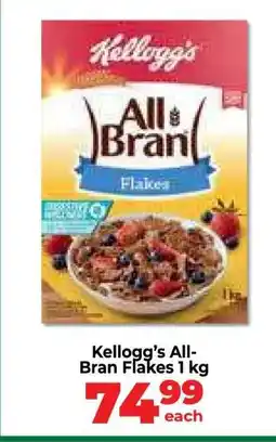 Food Lover's Market Kellogg's All Bran Flakes 1 kg offer