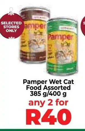 Food Lover's Market Pamper Wet Cat Food Assorted offer