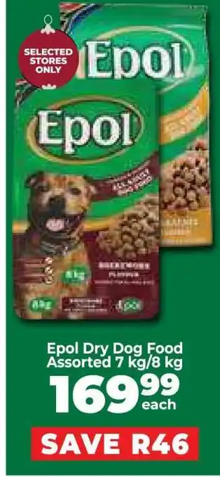 Food Lover's Market Epol Dry Dog Food Assorted 7 kg/8 kg offer