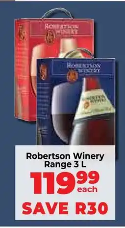 Food Lover's Market Robertson Winery Range 3 L offer