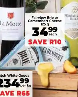 Food Lover's Market Fairview Brie or Camembert Cheese offer