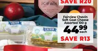 Food Lover's Market Fairview Chevin Soft Goat Cheese Assorted 100 g offer