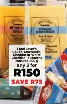 Food Lover's Market Food Lover’s Gouda, Mozzarella, Cheddar or White Cheddar offer