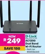 Game D-Link AC1200 Dual Band WiFi Router offer