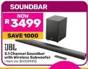 Game JBL 3.1 Channel Soundbar With Wireless Subwoofer offer