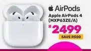 Game Apple Air Pods 4 MXP63ZE/A offer