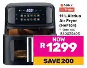 Game Milex 11L Air Duo Air Fryer MAF104 offer