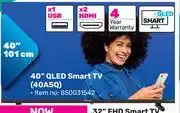 Game Hisense 40 QLED Smart TV 40A5Q offer