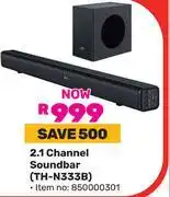 Game JVC 2.1 Channel Soundbar TH-N333B offer