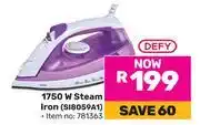 Game Defy 1750W Steam Iron SI8059A1 offer