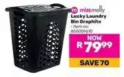 Game Miss Molly Lucky Laundry Bin Graphite offer