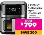 Game Logik 8L Digital Air Fryer LT-AF852SD offer