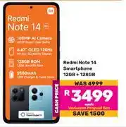 Game Mi Redmi Note 14 Smartphone 12GB + 128GB-Each offer