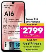 Game Samsung Galaxy A16 Smartphone-Each offer