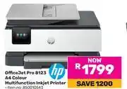 Game HP Office Jet Pro 8123 A4 Colour Multifunction Inkjet Printer offer