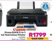 Game Canon Pixma G2410 3 In 1 Ink Tank Colour Printer offer