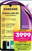 Game Samsung Galaxy A26 Smartphone-Each offer