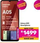 Game Samsung Galaxy A05 Smartphone-Each offer