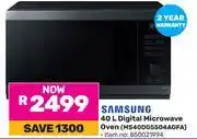 Game Samsung 40L Digital Microwave Oven MS40DG5504AGFA offer