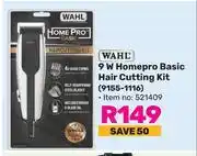 Game Wahl 9W Homepro Basic Hair Cutting Kit 9155-1116 offer
