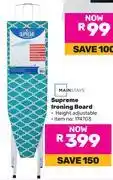 Game Mainstays Supreme Ironing Board offer