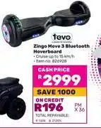 Game Tevo Zingo Move 3 Bluetooth Hoverboard offer