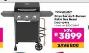 Game Megamaster Onyx Series 3 Burner Patio Gas Braai 720-1094 offer