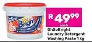 Game Oh So Bright Laundry Detergent Washing Paste-1kg offer