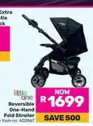 Game Little One Reversible One-Hand Fold Stroller offer