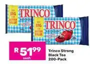 Game Trinco Strong Black Tea-200's Pack offer