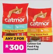 Game Catmor Cat Food Assorted-For Any 2 x 4kg offer