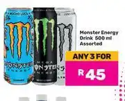 Game Monster Energy Drink Assorted-For Any 3 x 500ml offer