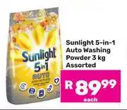 Game Sunlight 5-In-1 Auto Washing Powder Assorted-3kg offer
