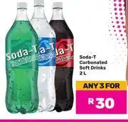 Game Soda-T Carbonated Soft Drink-For Any 3 x 2Ltr offer