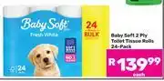 Game Baby Soft 2 Ply Toilet Tissue Rolls (24 Pack)-Each offer