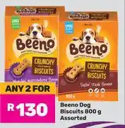 Game Beeno Dog Biscuits Assorted-For Any 2 x 800g offer