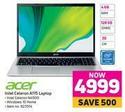 Game Acer Intel Celeron A115 Laptop offer
