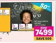 Game LG 50" Smart UHD TV UP7500 offer