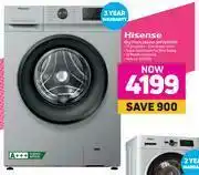 Game Hisense 6Kg Front Loader WFVC6010S offer