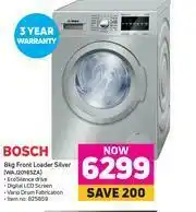 Game Bosch 8Kg Front Loader Silver WAJ2018SZA offer