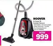 Game Hoover 2L Super 16 Canister Vacuum offer