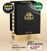 Dis-Chem Kappa Black For Man EDT-60ml offer