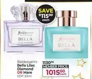 Dis-Chem Baldessarini Bella Lilac Diamond Or Mare EDP-30ml Each offer