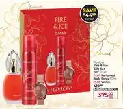 Dis-Chem Revlon Fire & Ice Gift Set EDT 50ml + Perfumed Body Spray 90ml + Watch-Per Set offer