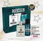 Dis-Chem Lentheric Masculin Bold Gift Set EDT-100ml Per Set offer