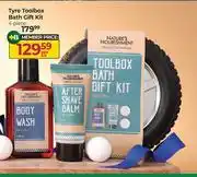 Dis-Chem Nature's Nourishment Men's Collection Tyre Toolbox Bath Gift Kit 4 Piece-Per Kit offer