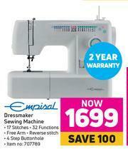 Game Empisal Dressmaker Sewing Machine offer