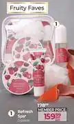 Dis-Chem Nature's Edition Fruity Faves Refresh Spa 5 Piece-Per Set offer
