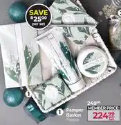 Dis-Chem Nature's Edition Lily Of The Valley Pamper Basket 7 Piece-Per Set offer