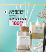Dis-Chem Reed Diffuser & Candle Set 2 Piece-Per Set offer